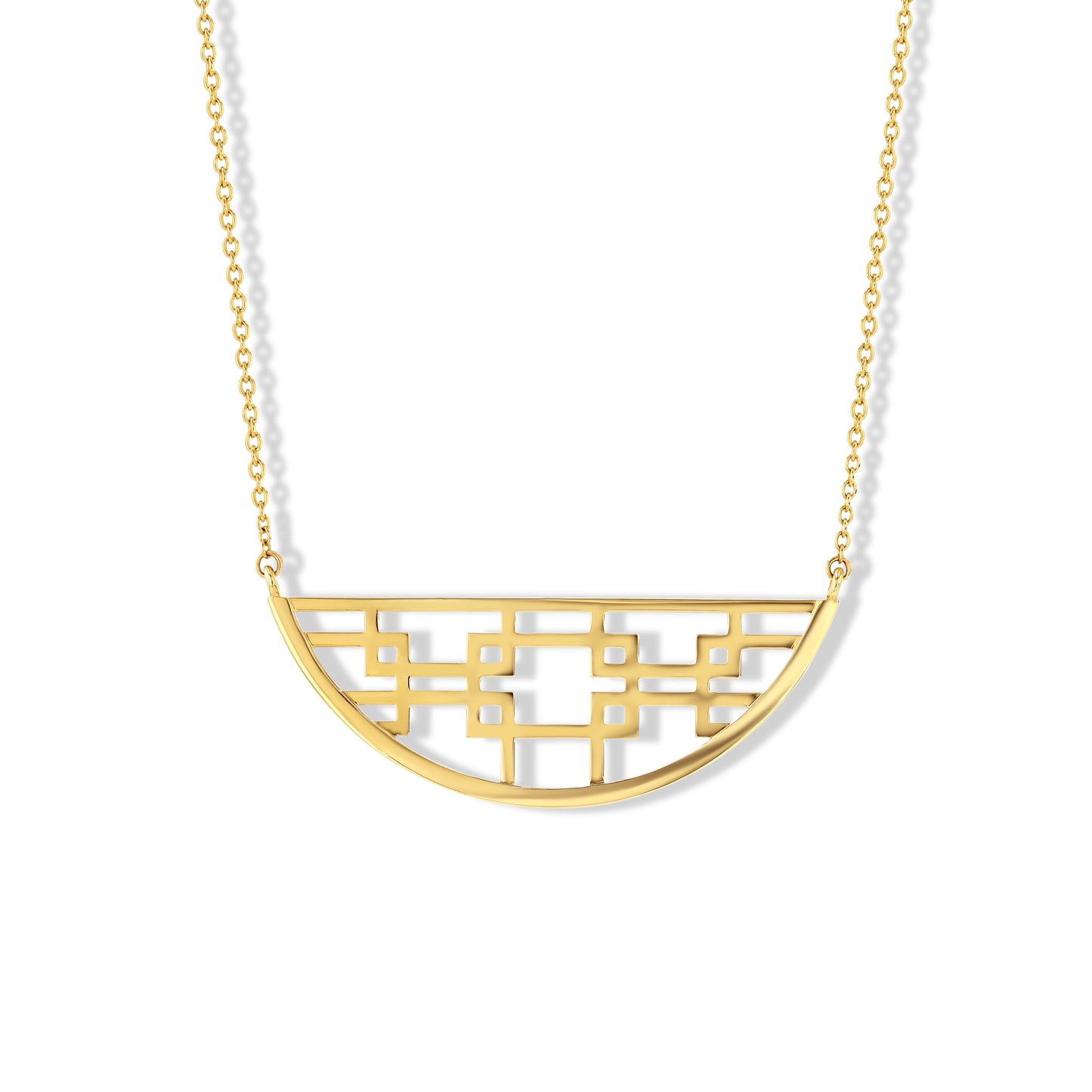 Fretwork Necklace