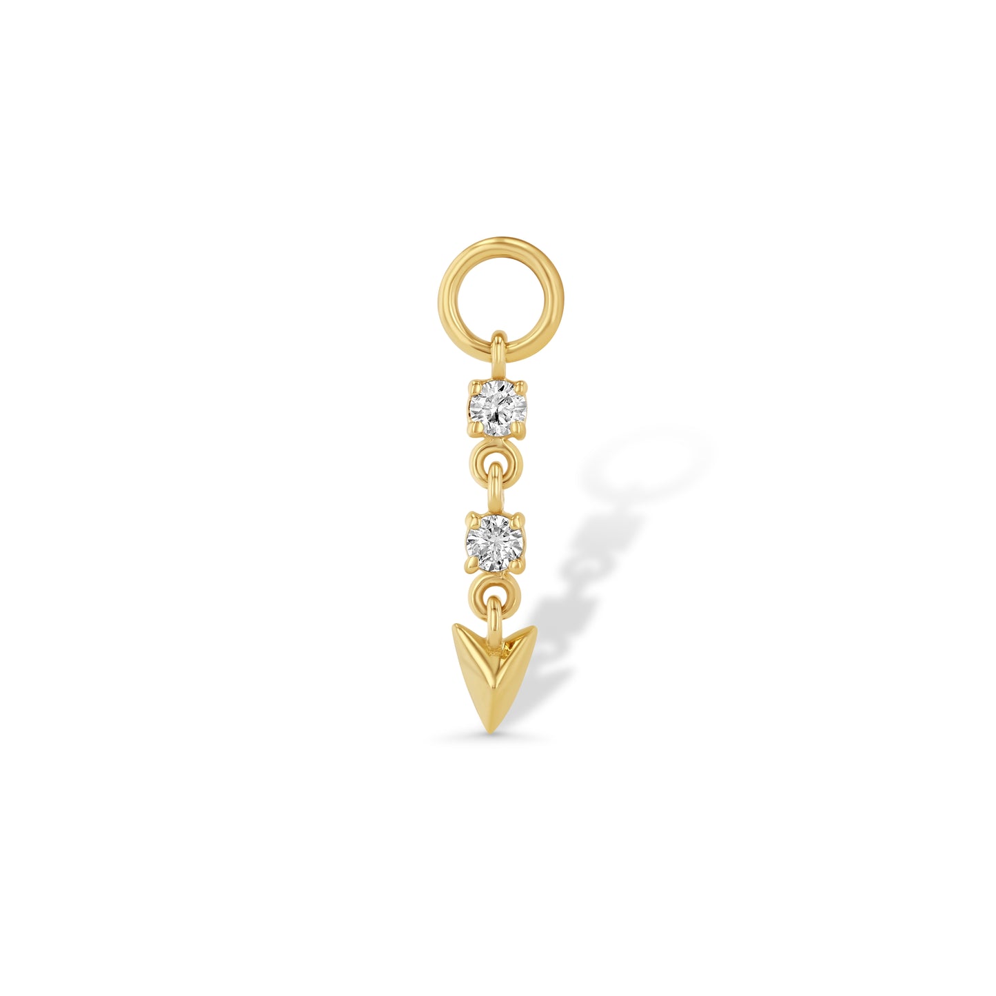 Diamond Arrow Earring Charm