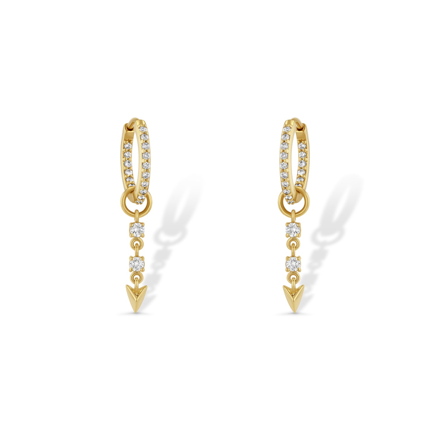 Diamond Arrow Earring Charm