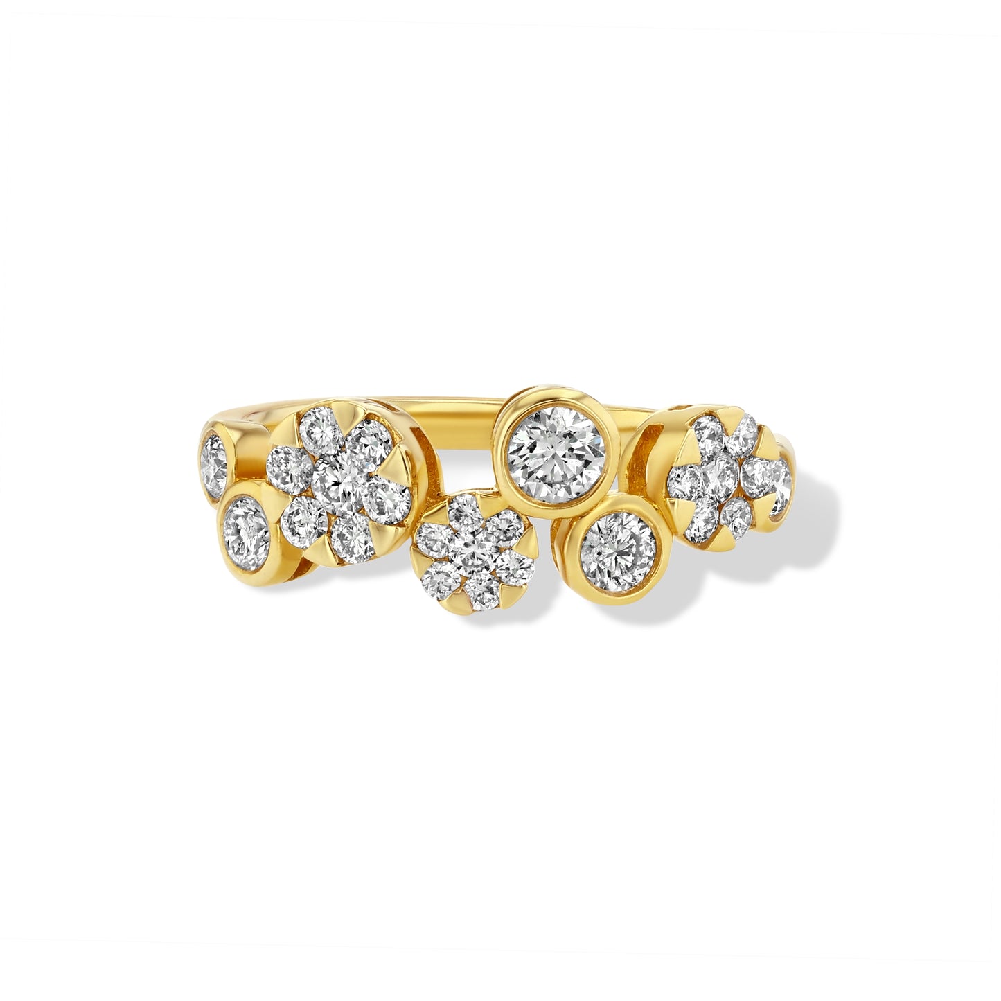 Diamond Circles Ring