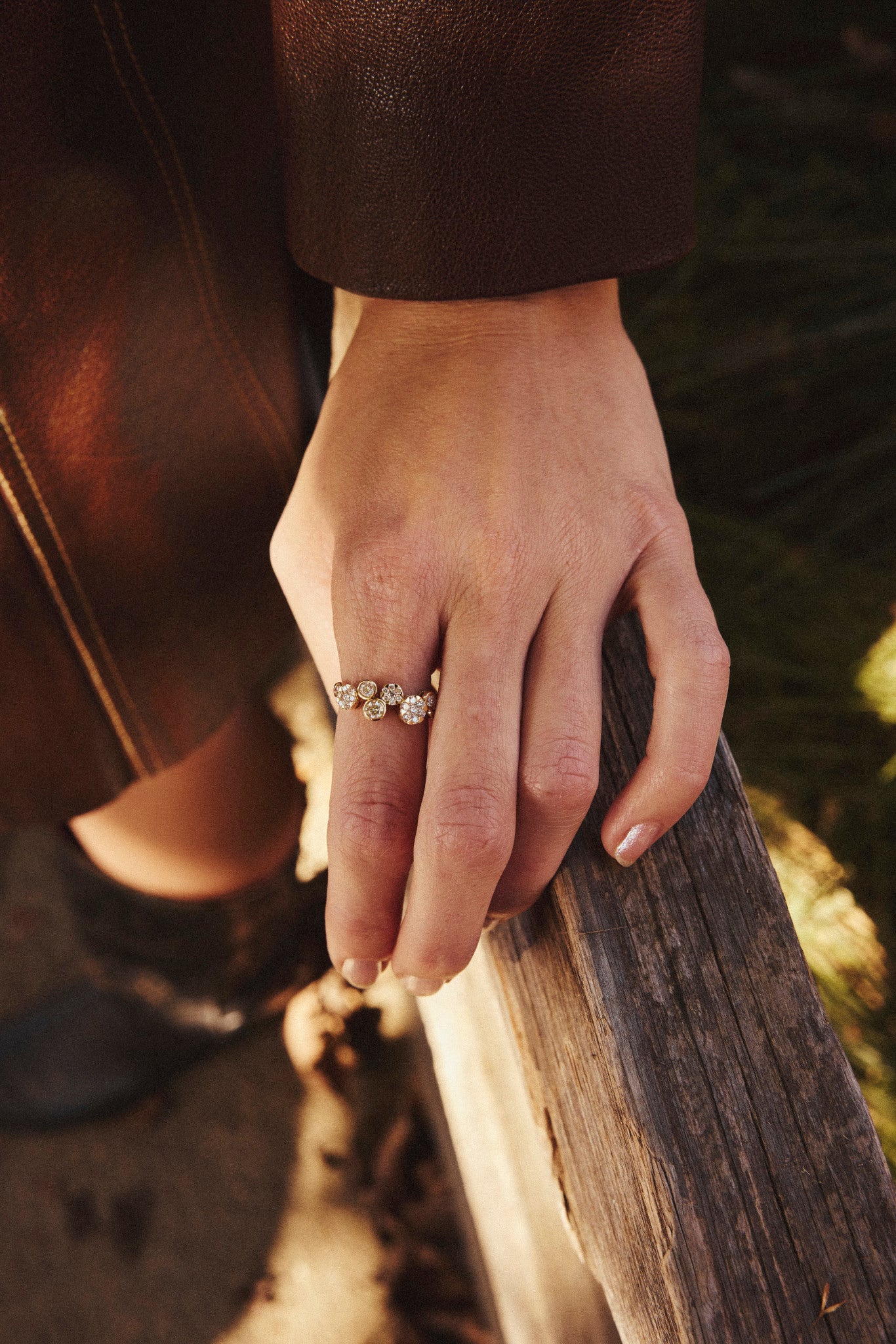 Diamond Circles Ring