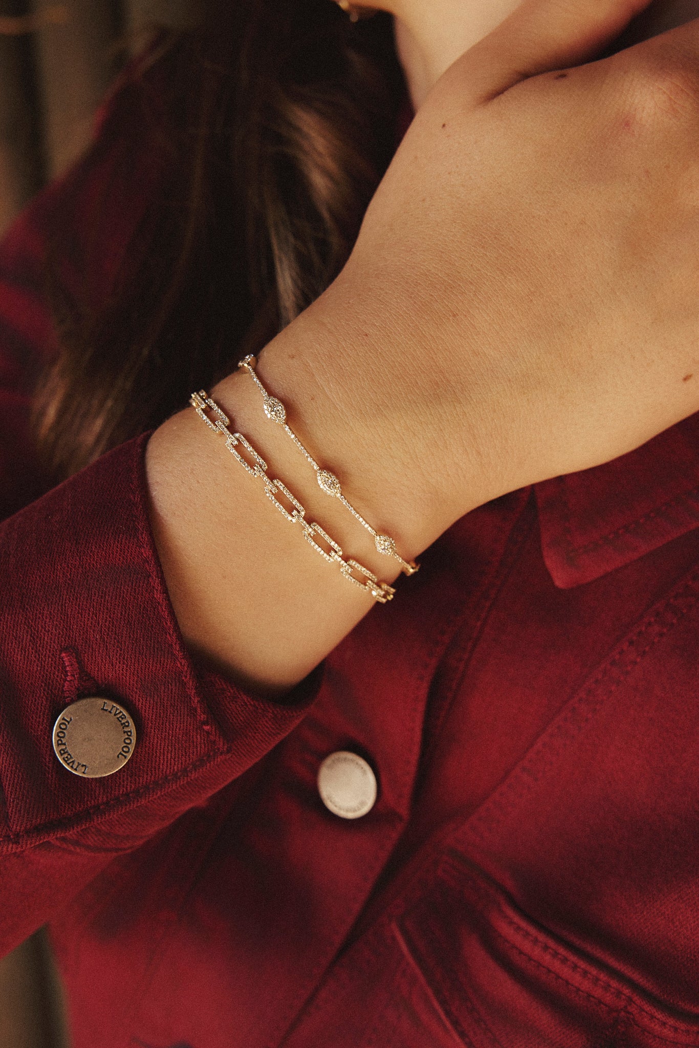 Diamond Eyes Bracelet