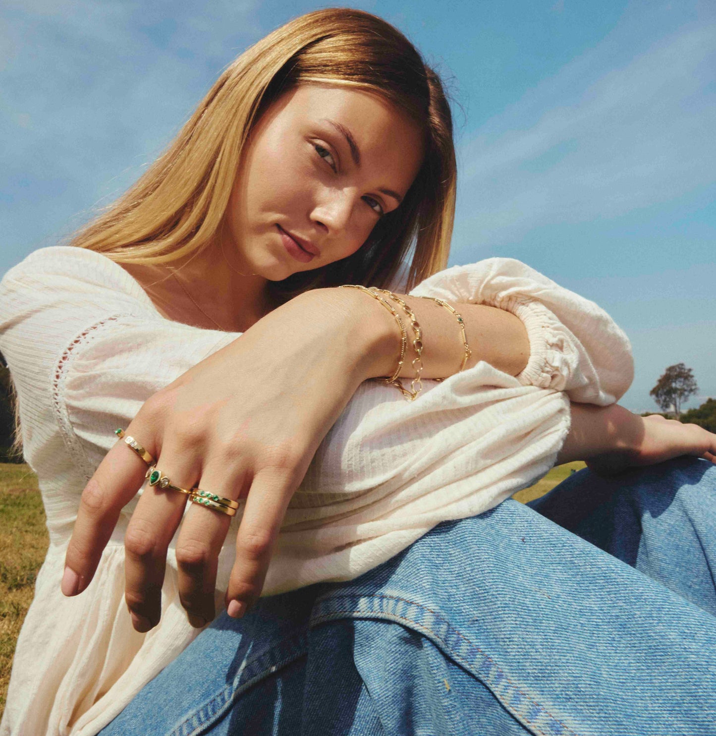 Round Link Bracelet