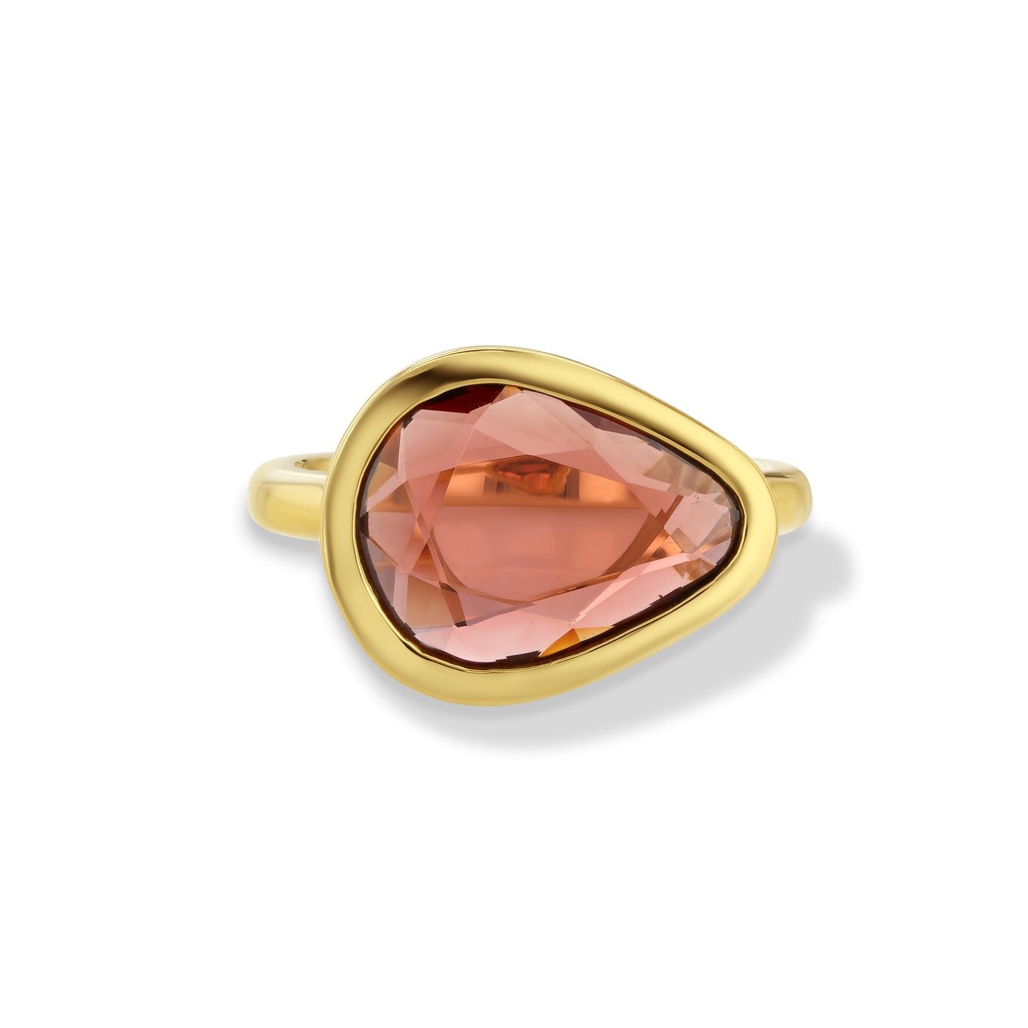 Rose-Cut Garnet Ring
