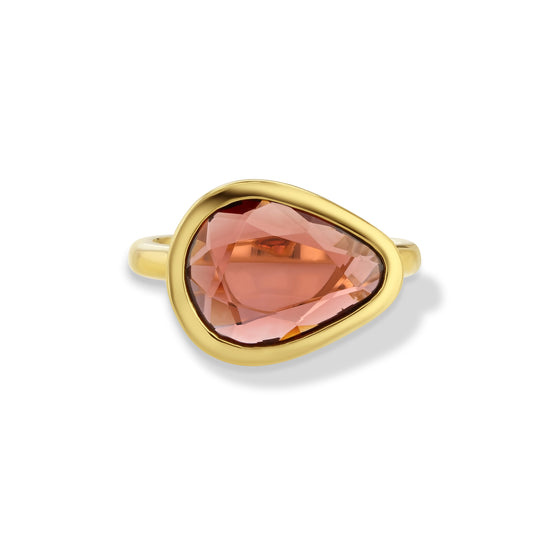 Rose-Cut Garnet Ring