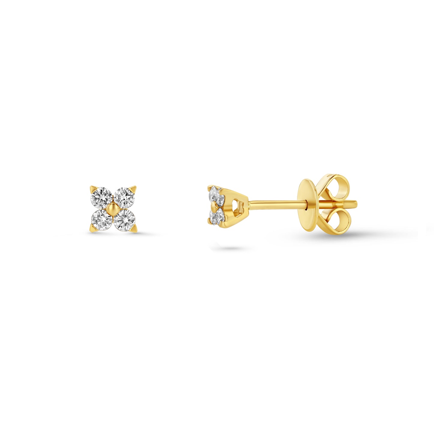 Star Diamond Studs-Medium