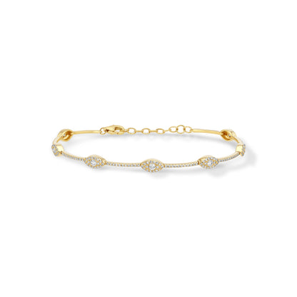 Diamond Eyes Bracelet