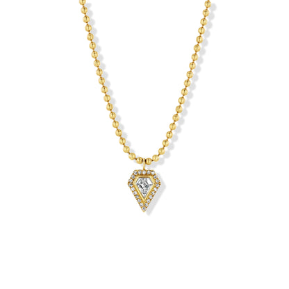 Diamond Shield Necklace