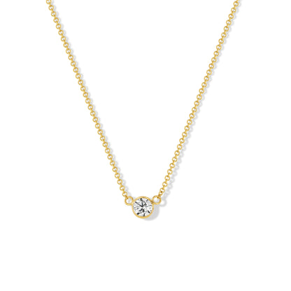 Diamond Solitaire Necklace