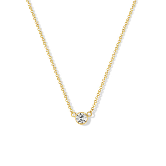 Diamond Solitaire Necklace