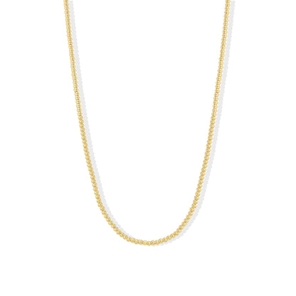 Gold Ball Bead Necklace