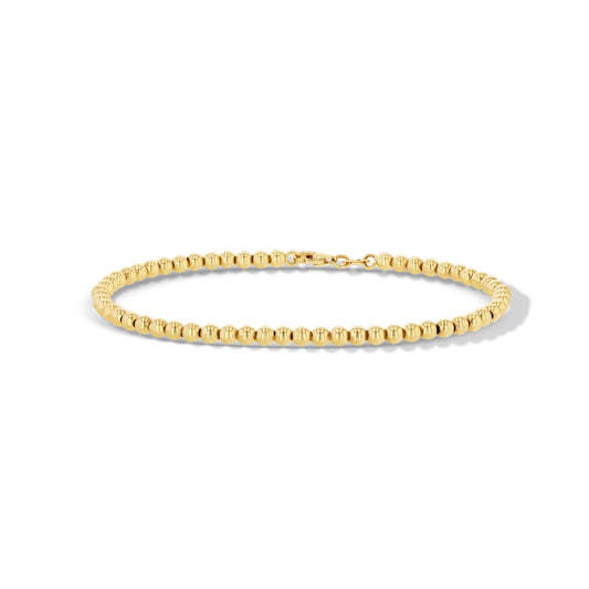 Gold Ball Bead Bracelet