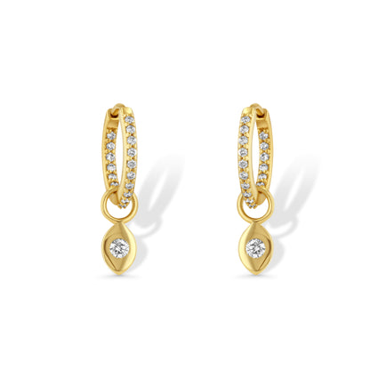 Diamond Eye Earring Charm