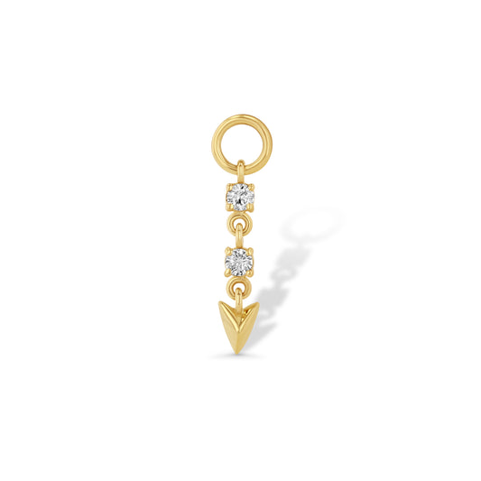 Diamond Arrow Earring Charm