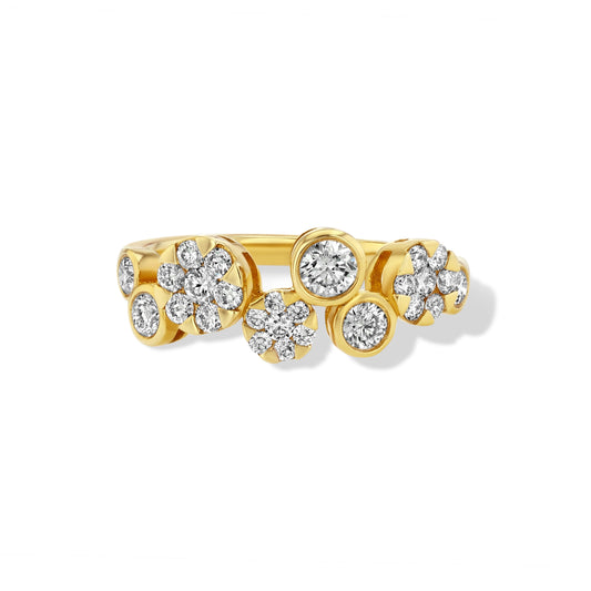 Diamond Circles Ring