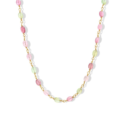 Mixed Tourmaline Beaded Choker