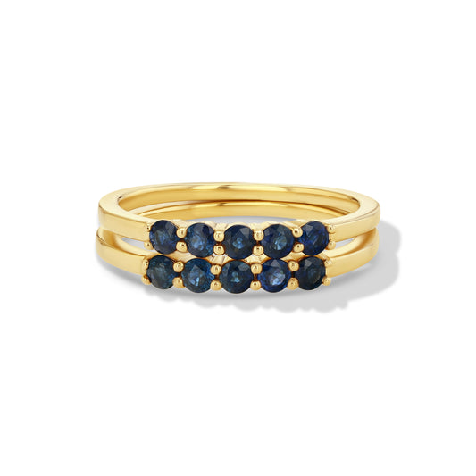 Blue Sapphire Stacking Ring