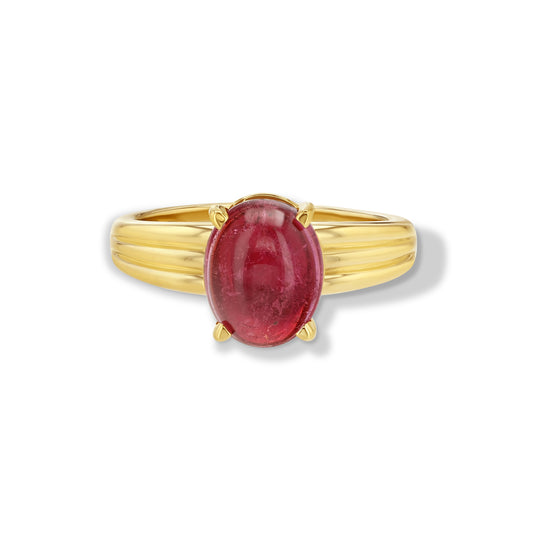 Pink Tourmaline Ring
