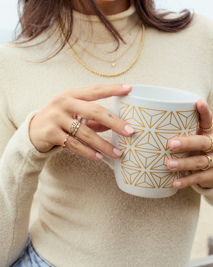 Diamond Scattered Baguette Ring