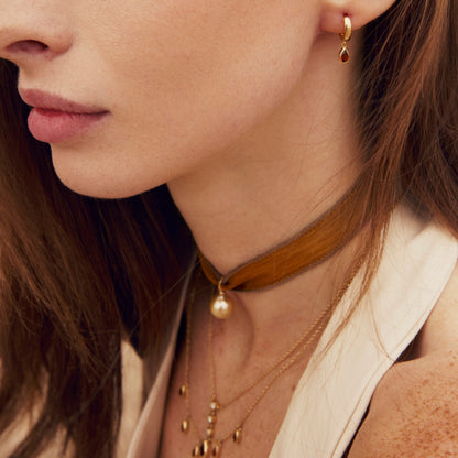 Golden South Sea Pearl Pendant